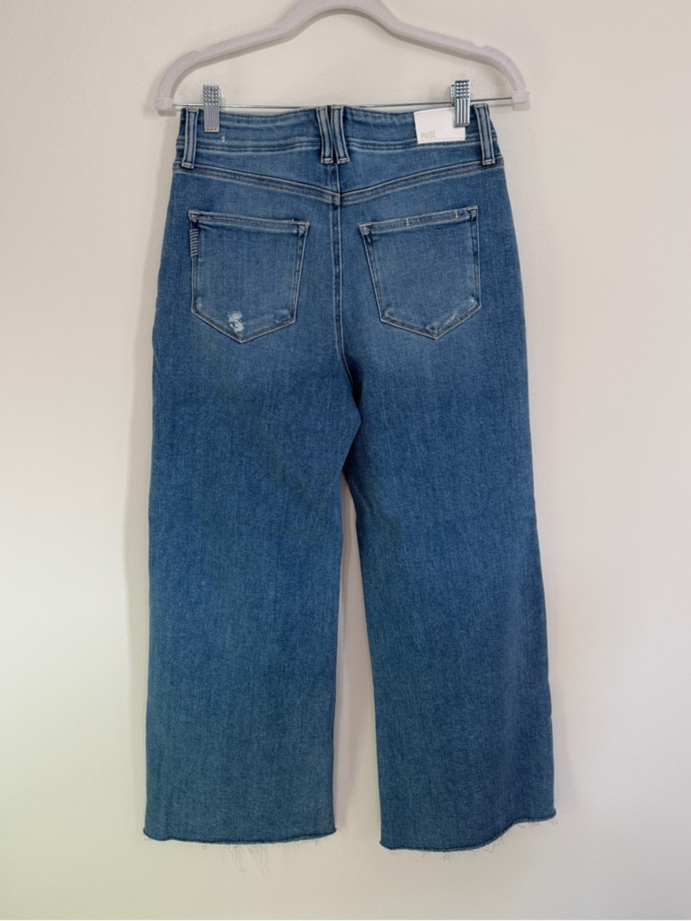 PAIGE Anessa Wide Leg Jeans Size 27 - Picture 7 of 9